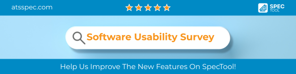 Spectool Survey Banner- Software Usability Spectool Survey Banner- Software Usability